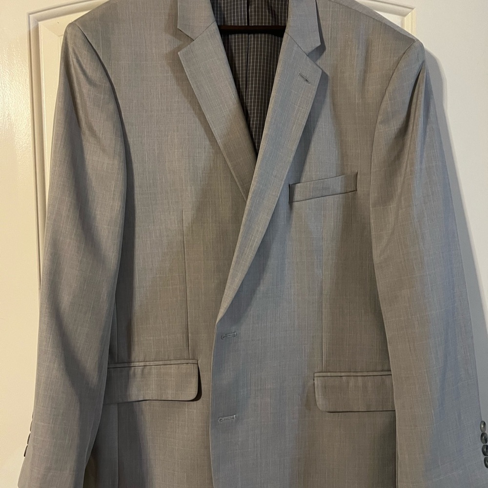 Saddlebred Light Gray Suit Jacket